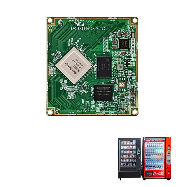Embedded RK3568 System on Module SOM 2GB LPDDR4 + 16 GB EMMC Android Core Board Industrial Security IoT Systems Supplier