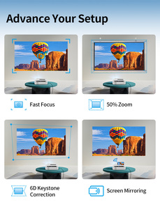 Nuevo Proyector 4K de Fábrica OEM/ODM 2025 de 1000 Lúmenes Ansi Puede Operar por lo Menos de <span class=keywords><strong>12</strong></span> a 15 Horas Diarias - Product Image 3