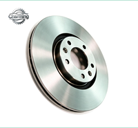 Duurzame Aftermarket 424911 geventileerde achterremrotor voor Peugeot 407 2004-2011 Citroen C6 2005-2012 auto remschijf reparatie onderdelen