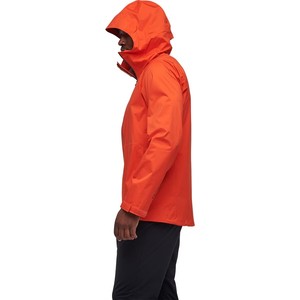 Vente en gros personnalisée Vêtements imperméables d'extérieur de qualité supérieure <span class=keywords><strong>Veste</strong></span> de pluie extensible pour hommes OEM - Product Image 3