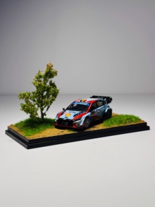 Vitrina de exhibición 1/64 para MiniGT XCAR TOYS <span class=keywords><strong>Hot</strong></span> <span class=keywords><strong>Wheels</strong></span>, base de microdiorama, caja de almacenamiento, adorno 120x58x45mm - Product Image 4