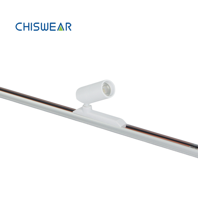 CHIB7519-P-2W Mini Spot Lamp LED Track Lights White/Black Color for Glass Display Counter Showcase and Jewelry Showcase Cabinet