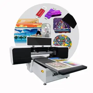 Jucolor printer A1 6090 UV Digital akurat tinggi dengan 3 buah DX7 head mendukung 10 warna pencetakan