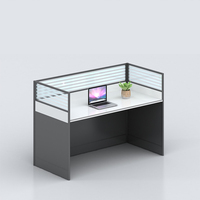 Bureau moderne de haute qualité pour postes de travail Mobilier de bureau Bureau en bois en forme de L pour 1/2/3/4 personnes avec tiroir