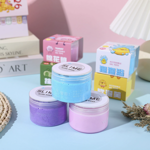 Pinch Fun Pâte à modeler au beurre pour enfants, jouet anti-stress DIY, ensemble de pâte à modeler, Pâte Space Ramen - Product Image 2