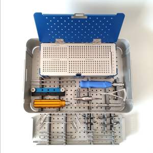 Conjunto de instrumentos veterinários TPLO para animais grandes Equipamento cirúrgico ortopédico com seringas cão-amigável - Product Image 4