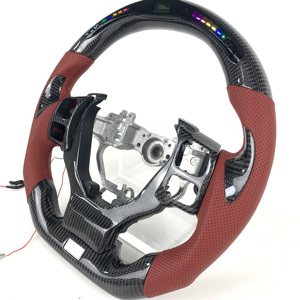 Vô lăng thể thao sợi carbon tùy chỉnh cho xe LEXUS IS IS250 <span class=keywords><strong>IS350</strong></span> 2011-2019, làm từ sợi carbon rèn - Product Image 2
