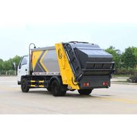 Camion Compacteur de Déchets JMC 4X2 6CBM à Fort Taux de Chargement pour Projets Sanitaires Gouvernementaux – Approvisionnement Direct Usine