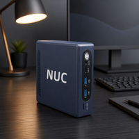 Intel N100 Mini PC 3 Dukungan Layar WiFi 6 Komputer Desktop Ringkas untuk Kantor Bisnis