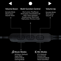 Câble audio intelligent CCA JT1, plusieurs modes, protocole sans fil réglable, puce intégrée, microphone HD, câble d'écouteurs amélioré, type-C