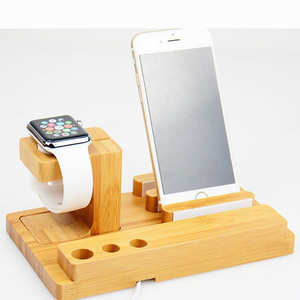 แท่นวางไม้สำหรับโทรศัพท์มือถือ นาฬิกา แท็บเล็ต แท่นชาร์จไม้สำหรับนาฬิกา รุ่นอื่นๆ ที่มีจำหน่าย - Product Image 6