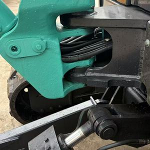 Mini-excavatrice Kobelco SK50SR 2022 de 5 tonnes avec moteur Yanmar, godet de terrassement, dents de rechange et marteau brise-roche - Product Image 5