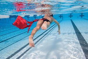 Paracaídas de Resistencia para Natación con Logotipo Personalizado, Banda de <span class=keywords><strong>Fuerza</strong></span> para Natación, Cinturón de Entrenamiento de Natación para Adultos y Niños, Ejercicio Subacuático - Product Image 6