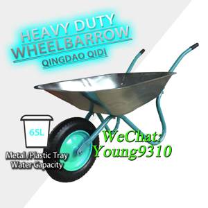 WB6204 WB6203 120kg Chine <span class=keywords><strong>brouette</strong></span> à <span class=keywords><strong>roues</strong></span> meilleure <span class=keywords><strong>brouette</strong></span> outils agricoles <span class=keywords><strong>brouette</strong></span> fabriquée en Chine - Product Image 1