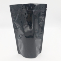 Pochette personnalisée transparente à l'avant et argentée à l'arrière, sac d'emballage plastique refermable en gros