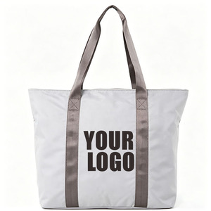 Bolsa <span class=keywords><strong>de</strong></span> Lona Bordada Qetesh, Gran Capacidad, Reutilizable, con Cierre, para Damas <span class=keywords><strong>de</strong></span> Honor, Maestras, <span class=keywords><strong>Playa</strong></span>, Viajes, Compras, Deportes, Uso Diario - Product Image 5