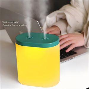 <b>USB</b> Charging, 300Ml Capacity, Dual Nozzles, Anti-Dry Burning Automatic Shutdown, <b>Mini</b> Portable Humidifier With Light Adjustment - Product Image 4