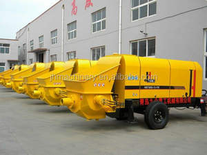 JIUHE HBT80S-13 JIUHE High Pressure Trailer <b>Mounted</b> Concrete Pump Electric <b>Engine</b> Hydraulics Concrete Transfer Pump for Sale - Product Image 6