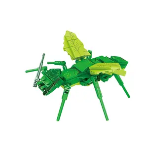 Mặt hàng khuyến mại 2023 3D DIY Mini lá côn trùng hình khối mô hình xây dựng gạch đồ chơi cho bán buôn