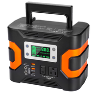 כוח נייד אספקת 300W תחנת כוח 81000mAh גיבוי כוח גנרטור 330W AC לשקע מהפך שמש גנרטור עם LED אור