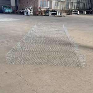 Fabrikpreis Fluss-Hochwasserschutz Sechseckige Verzinkte Matratze Rostschutz Steinbefüllte Gewebte Gabionenmatte - Product Image 2