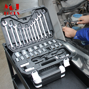Juego de llaves de trinquete para reparación de coches y bicicletas, Kit completo de herramientas de mano, 37 piezas, <span class=keywords><strong>2021</strong></span> - Product Image 6