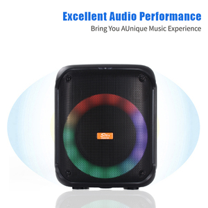 Zqs8180 Chất Lượng Cao Đa Chức Năng 40W Có Thể Sạc Lại Karaoke Ngoài Trời Di Động Không Dây Đảng Loa Với Mic - Product Image 2