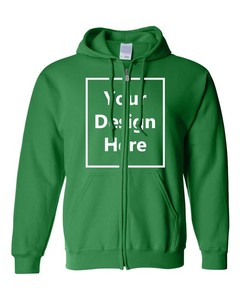 Manufacturer Custom Printing Logo 300g Custom <b>Hoodie</b> Kangaroo Pocket High Quality Cotton Fashion Zipper <b>Hoodie</b> - Product Image 6