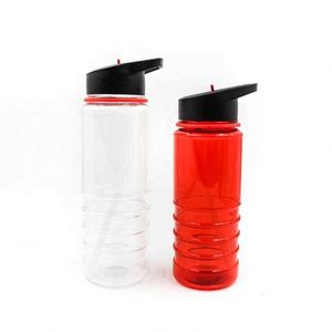 Botella de Agua Portátil de Tritán, Moderna y Única, para Mascotas, Gimnasio, Niños, Ecológica, Transparente, con Logotipo Personalizado - Product Image 1