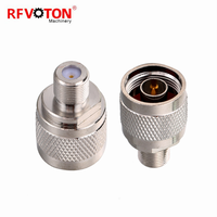 Adaptateur Connecteur RF Coaxial RFVOTON F Femelle vers N Mâle