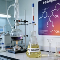 N,N-Diethylaniline 99,5% CAS 91-66-7 Faible teneur en aniline Réactif de synthèse organique Intermédiaire de colorant Offre d'échantillon gratuit