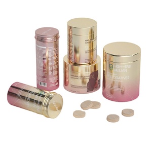 Boîtes cylindriques en aluminium de 80 ml et 100 ml avec couvercle à vis pour médicaments et préservatifs - Product Image 1