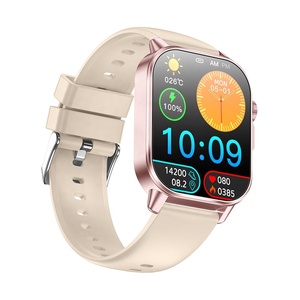 สมาร์ทวอทช์รุ่น ET571 พร้อมการวิเคราะห์คลื่นไฟฟ้าหัว<span class=keywords><strong>ใจ</strong></span> (ECG) และเครื่องวัดออกซิเจนในเลือด หน้าจอ HD ขนาด 2.0 นิ้ว รองรับการโทรผ่านบลูทูธ <span class=keywords><strong>มา</strong></span>ตรฐานกันน้ำ IP68 สำหรับผู้ชายและผู้หญิง - Product Image 6