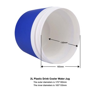Jarra de Agua Aislada de Poliestireno de 2L, Material Plástico <span class=keywords><strong>para</strong></span> Bebidas, <span class=keywords><strong>Enfriador</strong></span> de Agua <span class=keywords><strong>para</strong></span> Cerveza - Product Image 4