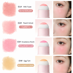 Stick <span class=keywords><strong>blush</strong></span> 3 en 1 personnalisé, monochrome, tout-en-un avec miroir, brillant, longue tenue pour un look naturel, marque privée - Product Image 5