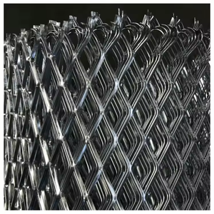 Nhà Máy Bán Hàng Trực Tiếp Kim Cương Lỗ Hình thoi Mở Rộng Kim Loại Lưới Cuộn 3Mm Độ Dày Nhôm Dây Thép Không Gỉ Cắt Uốn - Product Image 6