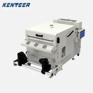 Kenteer printer pigmen dtf pengocok bubuk 60cm mesin 120cm pengocok bubuk dtf 24 inci pencetak dtf dengan pengocok bubuk i3200