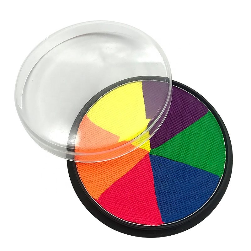 Оптовая продажа, краска для лица на водной основе с индивидуальной этикеткой, краска для тела