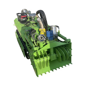 Robot de dragage sous-marin sur chenilles Jia, châssis électrique, capacité de charge de 100 kg, télécommande verte - Product Image 4