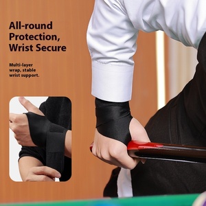 Guante de billar al por mayor para entrenamiento de muñeca, mejora habilidades, muñequera portátil de snooker para práctica al aire libre, entrenamiento para hombres y mujeres adultos - Product Image 6