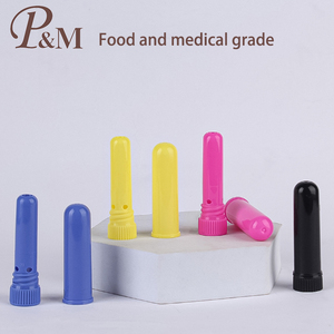 P & <span class=keywords><strong>M</strong></span> 2024定制5毫升鼻吸入器全塑料鼻管，带棉芯定制颜色和标志 - Product Image 2