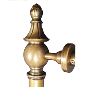 Manija de Puerta de Cobre Moderna Europea de Lujo, Duradera y de Alta Gama para Hoteles, Villas, KTV, Puertas Corredizas de Madera Grandes, Herrajes y Barras - Product Image 5
