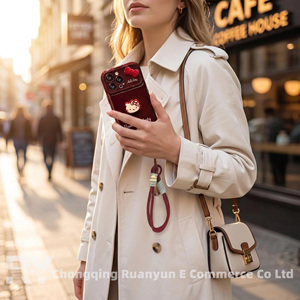 Custodia per telefono in silicone liquido a copertura totale, stile <span class=keywords><strong>originale</strong></span> per <span class=keywords><strong>iPhone</strong></span> 17 16 Pro 15 14 - Product Image 4