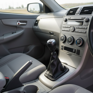 For for Corolla 2007-2012 Car Gear <b>Knob</b> and <b>Shift</b> Boot in Grey Made in Turkey - Product Image 3
