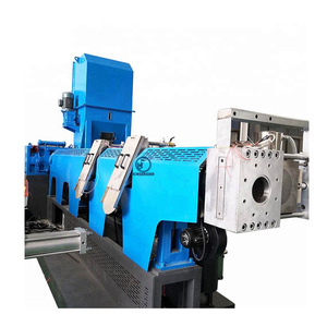 Extrusora de plástico de dos etapas para reciclaje de línea de granulación, combinación de madre y bebé - Product Image 6