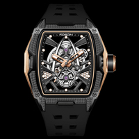 Montre mécanique automatique de luxe populaire pour hommes