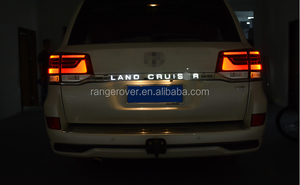 2008-2019 Toyota Land Cruiser LC URJ200 <span class=keywords><strong>prix</strong></span> d'usine seuil <span class=keywords><strong>de</strong></span> porte arrière avec feux <span class=keywords><strong>de</strong></span> freinage à LED <span class=keywords><strong>garniture</strong></span> <span class=keywords><strong>de</strong></span> porte arrière pour LC URJ200 - Product Image 4