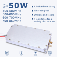 Module LoRa 47dbm du système d'alimentation à Gain élevé 50W 400MHz 700MHz à 850MHz pour drone de défense RF UAV