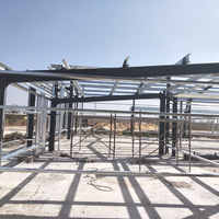 Structure en acier léger préfabriquée pour élevage porcin, hangar pour bétail avec services de soudage et de pliage, certifiée CE, couleur personnalisée