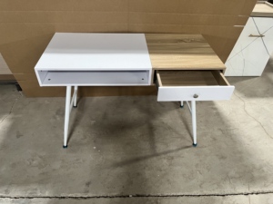 Panneau de mélamine Bureau d'ordinateur Table pour ordinateur portable Étude Poste de travail Meubles de bureau à domicile TD-2015 - Product Image 3